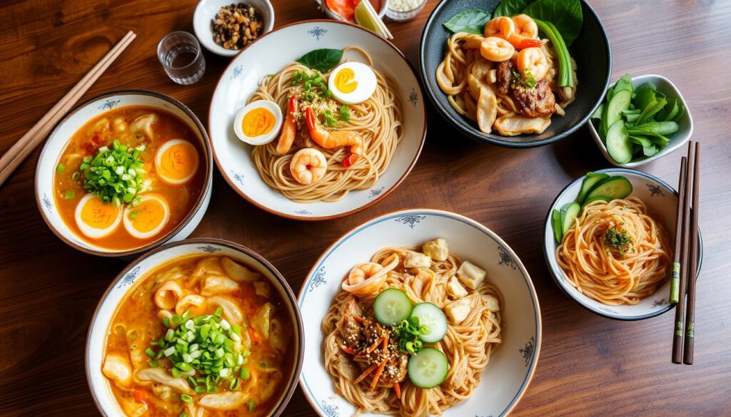 Classic Asian Noodle Dishes