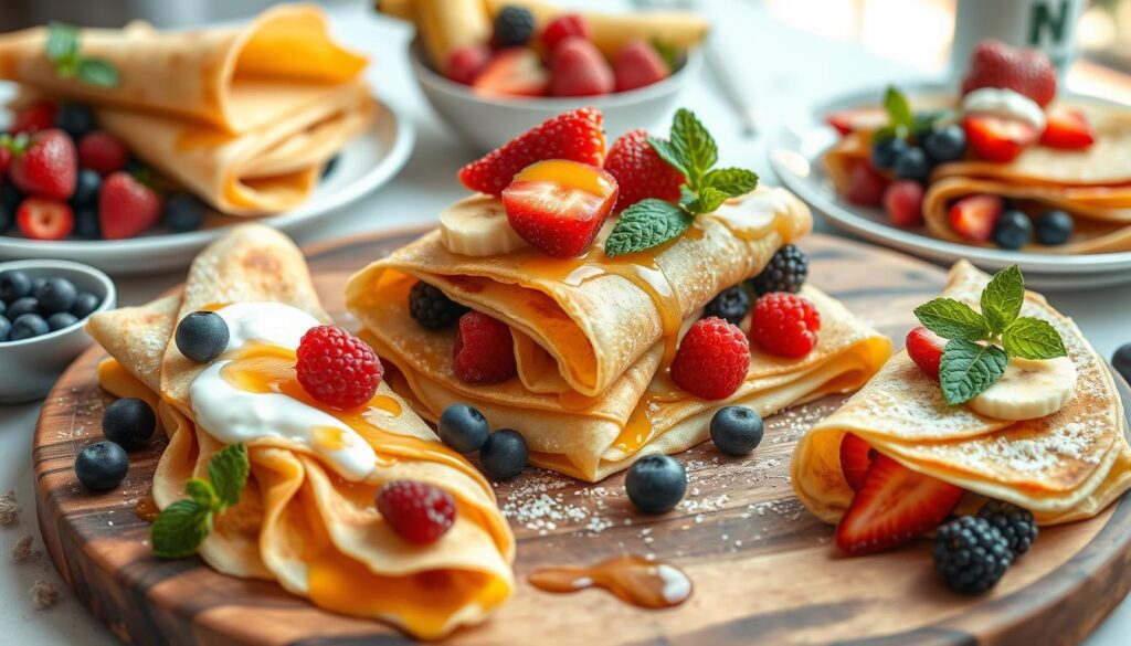 Creative Crepe Serving Techniques