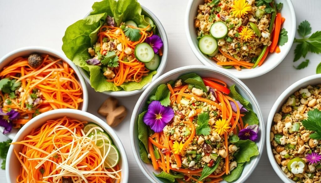 Gluten-Free Asian Salad Varieties