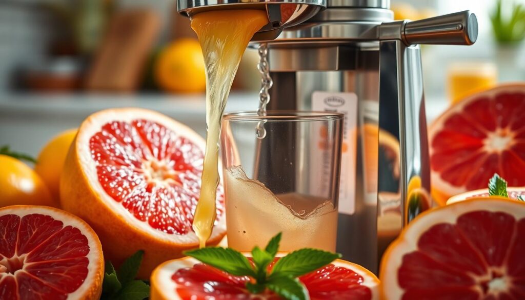 Grapefruit Juicer Techniques