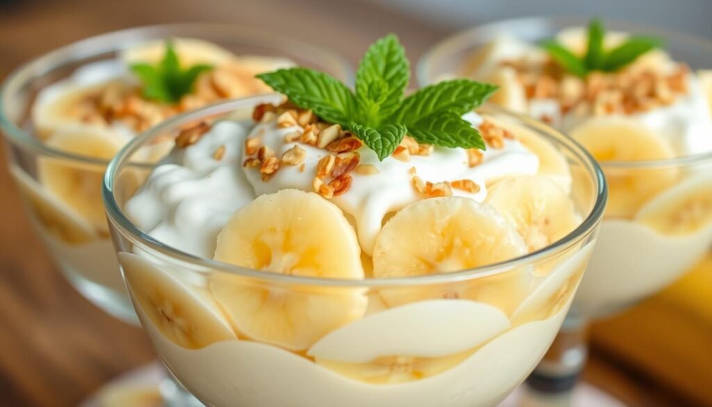 Healthy Banana Pudding Layering