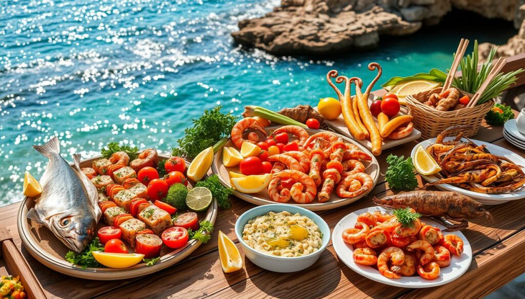 Mediterranean fish dishes