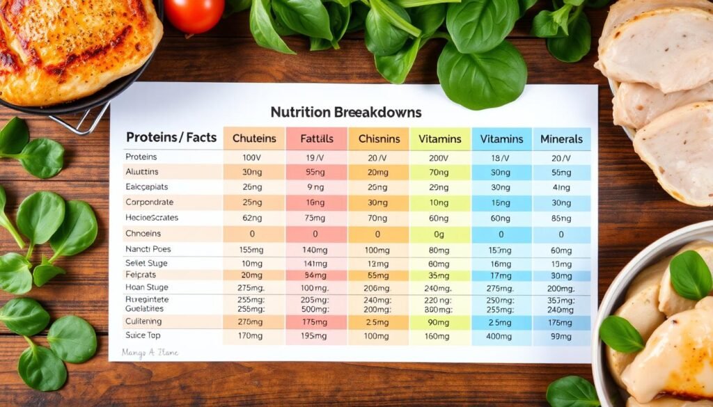 Nutritional Breakdown of Chicken Florentine