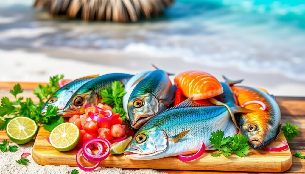 Tropical Fish for Ceviche