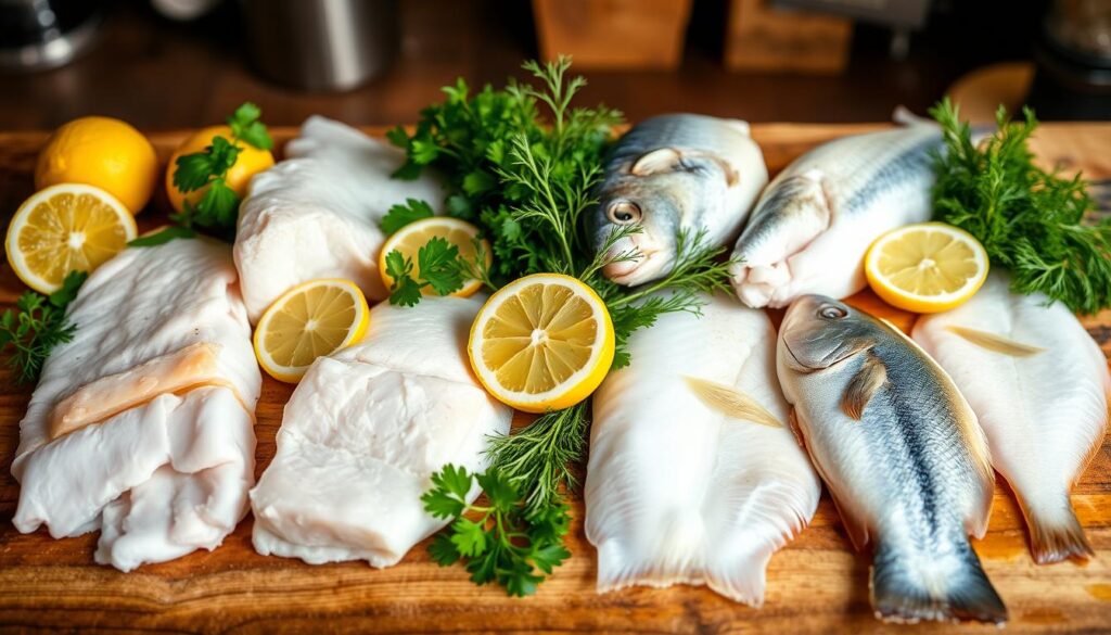 White Fish Varieties for Florentine