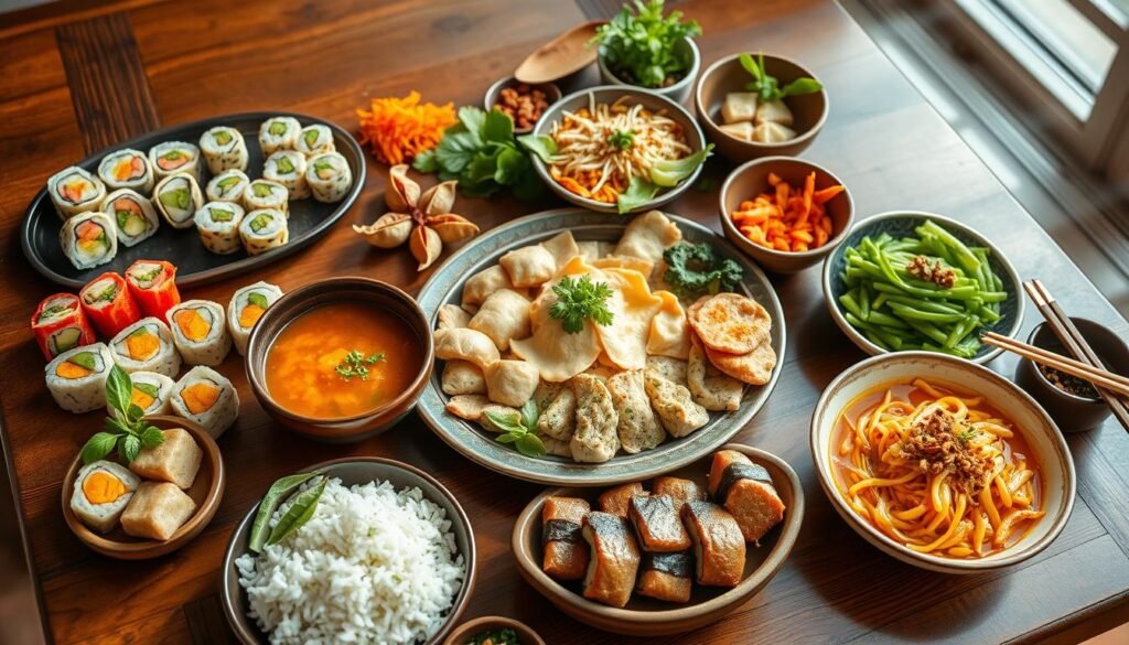 delicious asian dishes