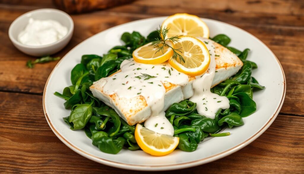 fish florentine