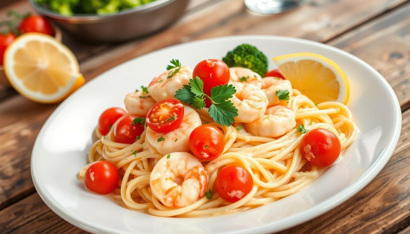 healthy alfredo shrimp recipes