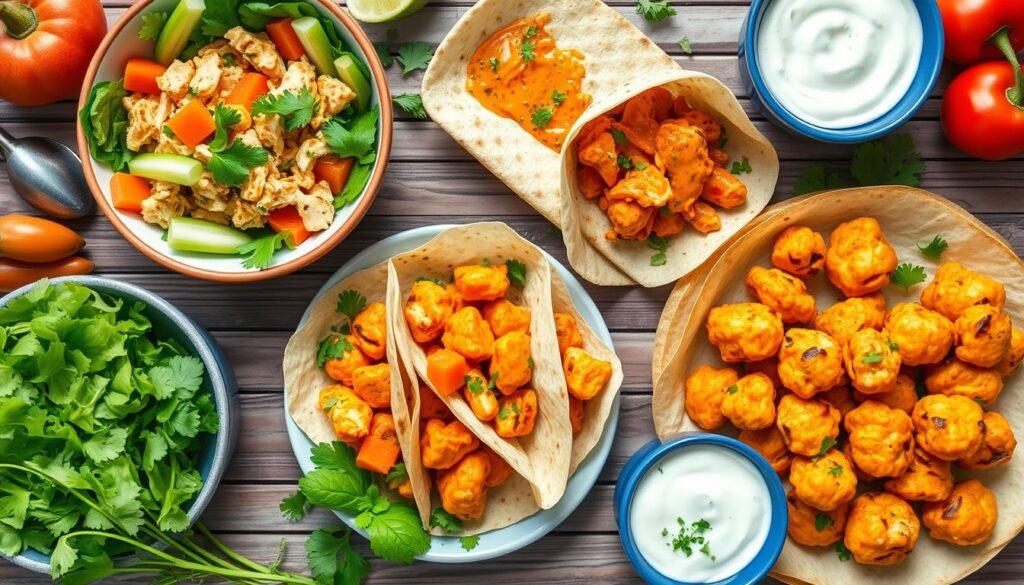 healthy buffalo chicken recipes