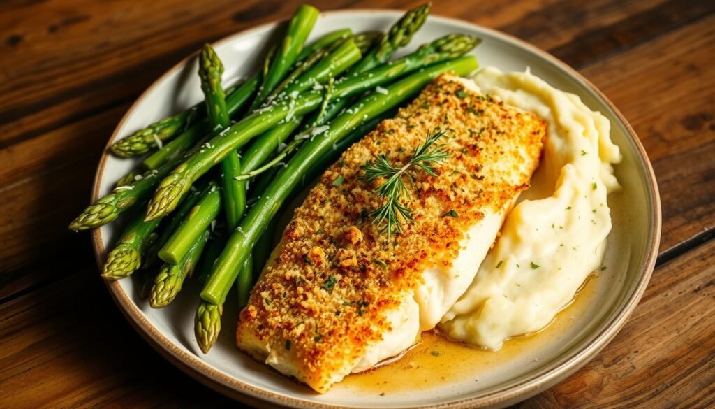 parmesan crusted fish