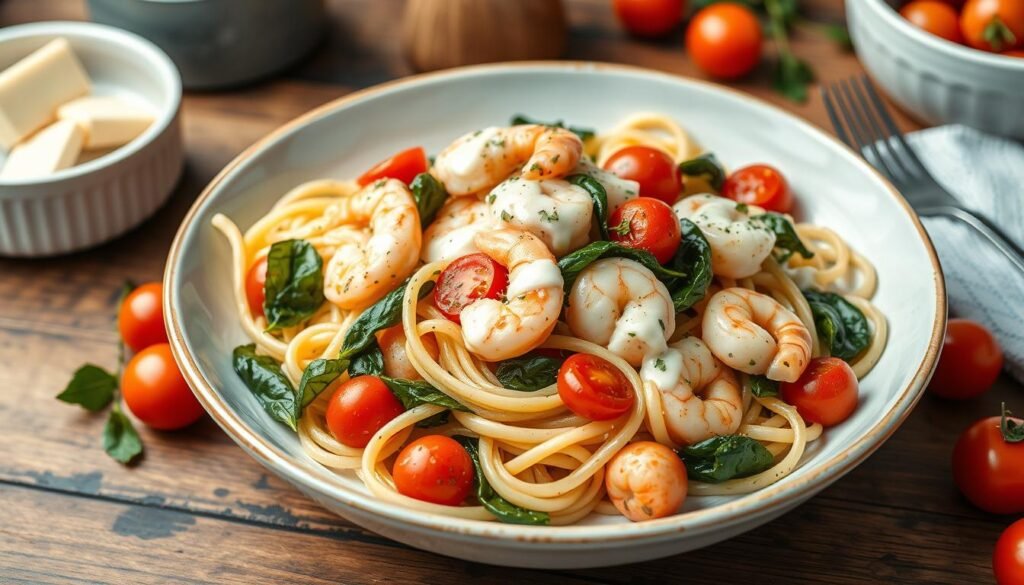 seafood pasta florentine recipe