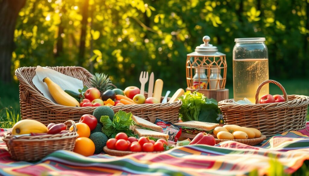 Healthy lunch ideas for outdoor picnics