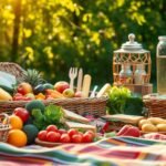 Healthy lunch ideas for outdoor picnics