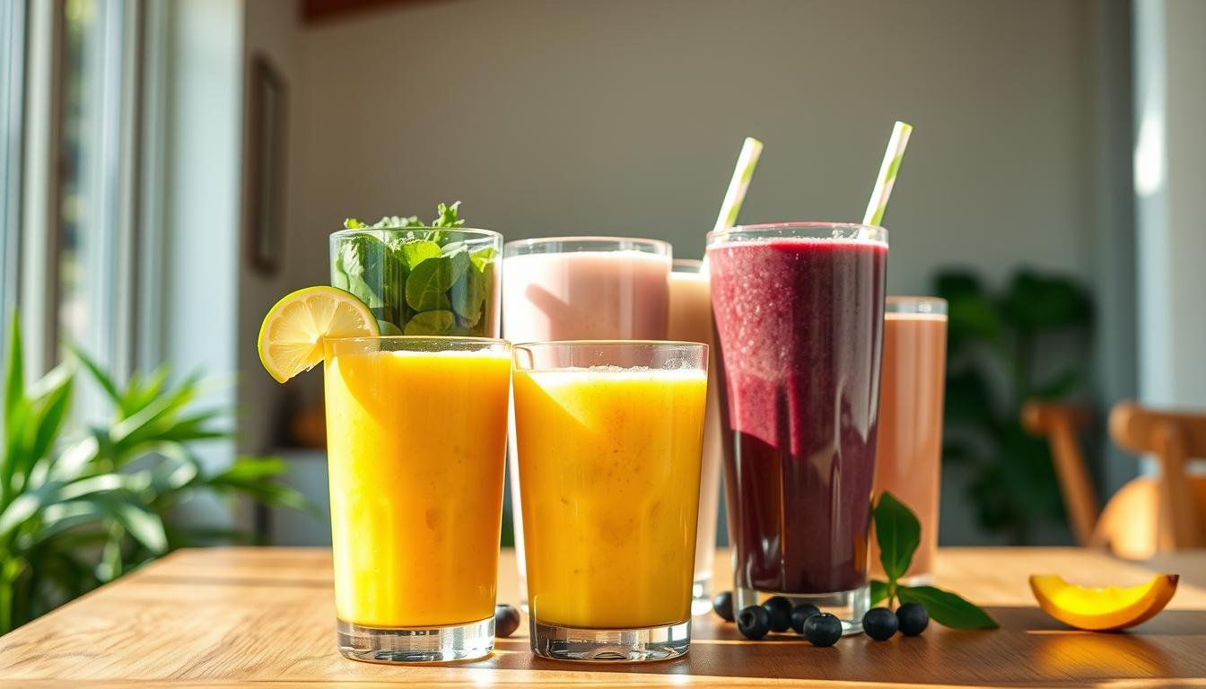 Healthy lunch smoothies for energy