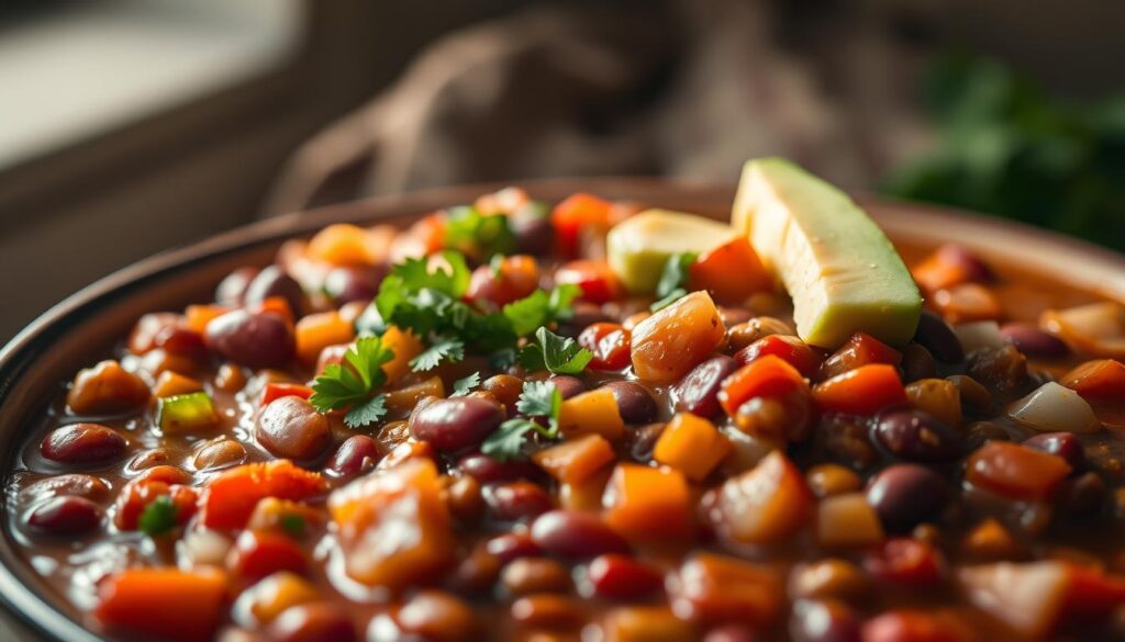 Vegan Chili Iron-Rich Meal