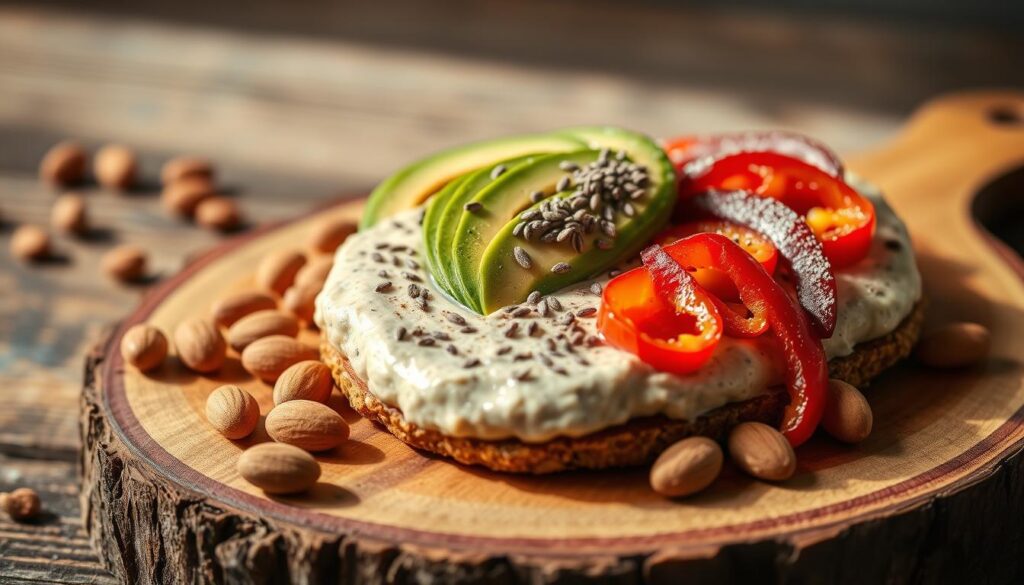 Vegan high-protein breakfast