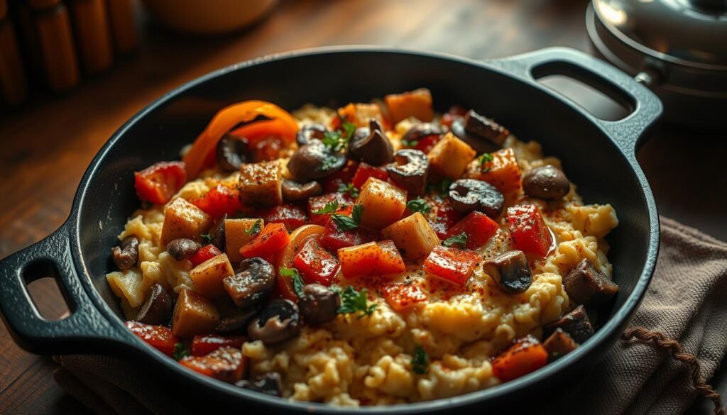 Vegetarian Breakfast Skillet Recipes