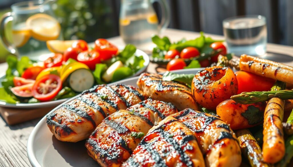 grilled healthy lunch options